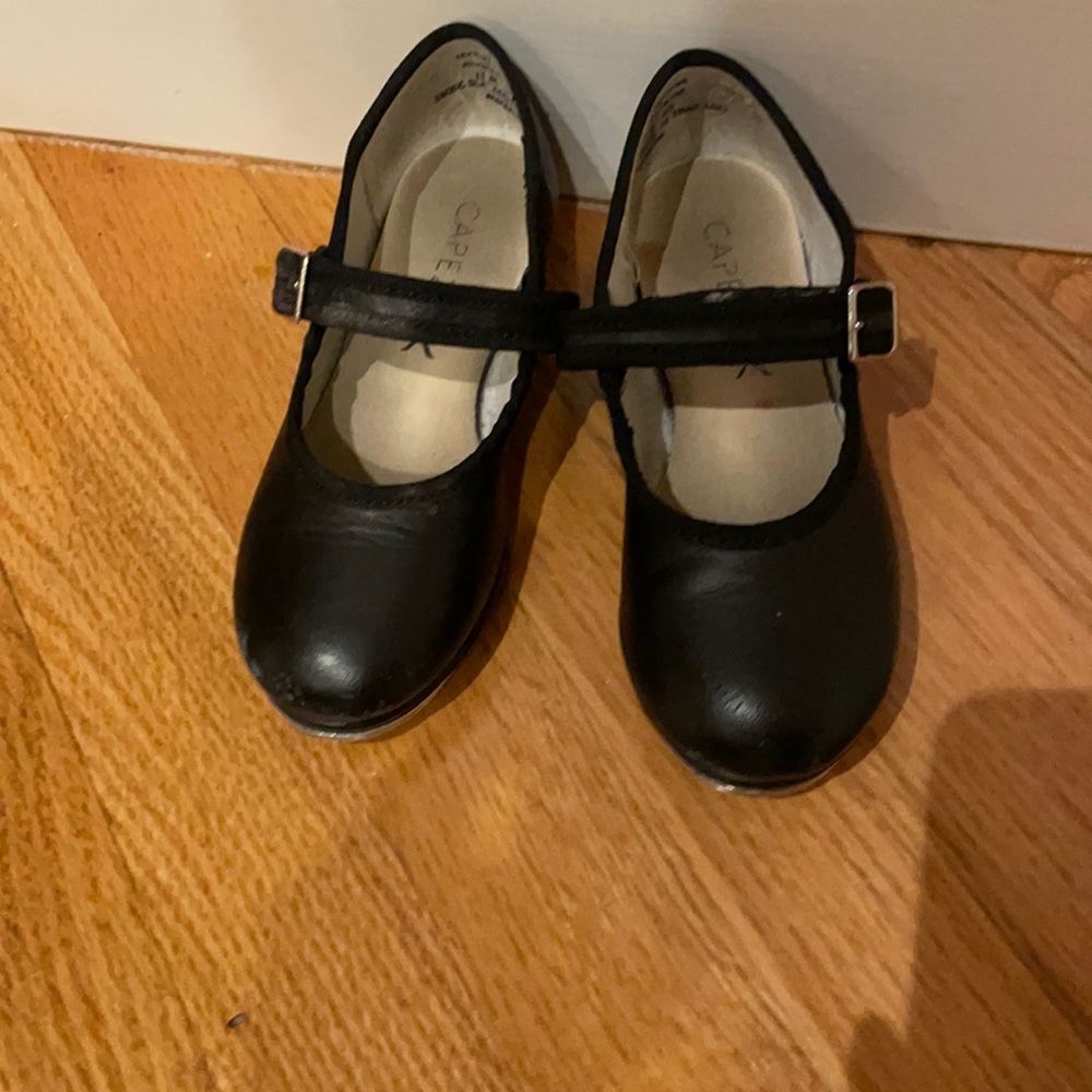 Tap Shoes- Capezio Child's Mary Jane Tap Shoes - Black